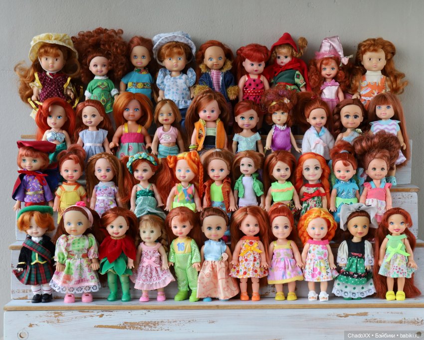 Мини кукольные массовочки по цветам волос (фото 3)