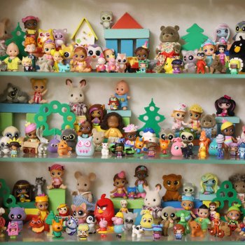 Ребята и зверята, шкаф №2 - современная часть мелких радостей