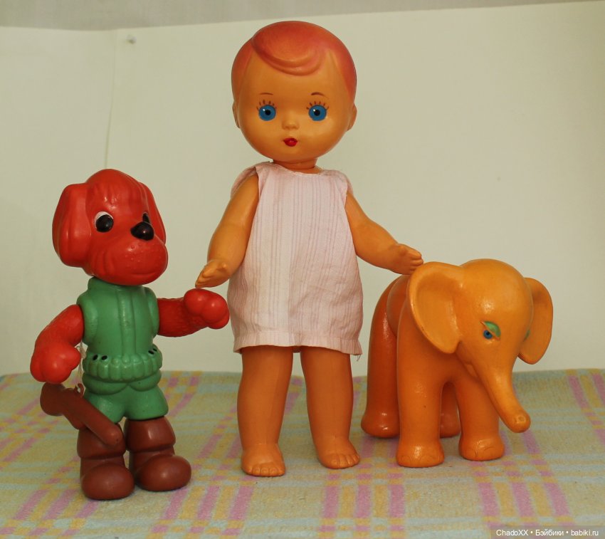 Мои куклы и игрушки из СССР - часть 1