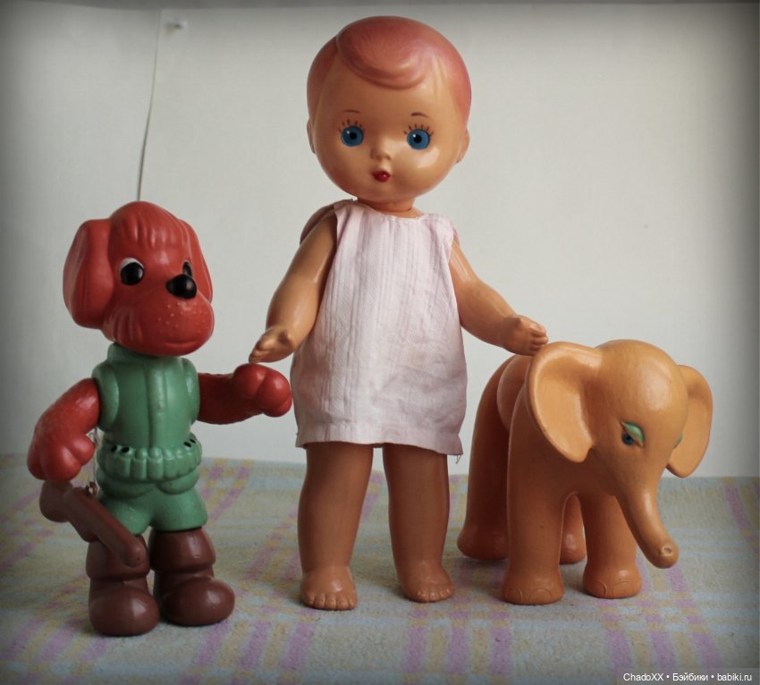 Мои куклы и игрушки из СССР - часть 1