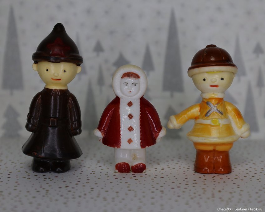 Мелкие игрушечки СССР - показываю новеньких