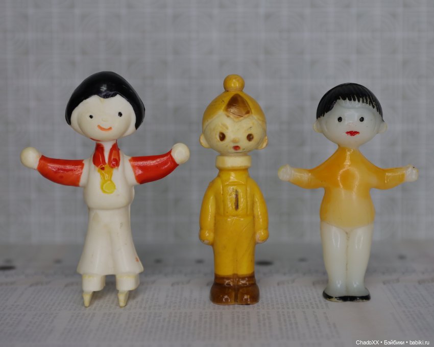 Мелкие игрушечки СССР - показываю новеньких