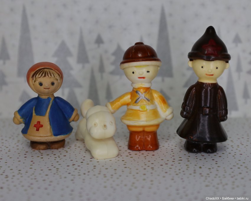 Мелкие игрушечки СССР - показываю новеньких
