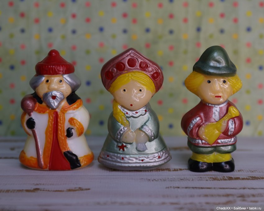 Мелкие игрушечки СССР - показываю новеньких