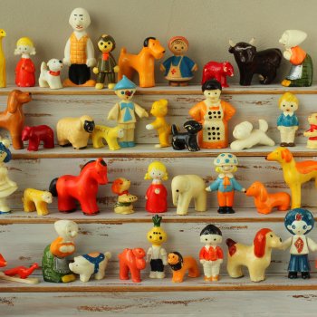 Мелкие игрушечки СССР - показываю новеньких