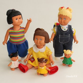 Мои лЕгушки Lego Duplo dolls - часть 1