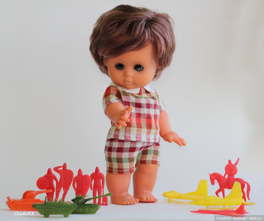 Мои куклы и игрушки из СССР - часть 2, дачные жители