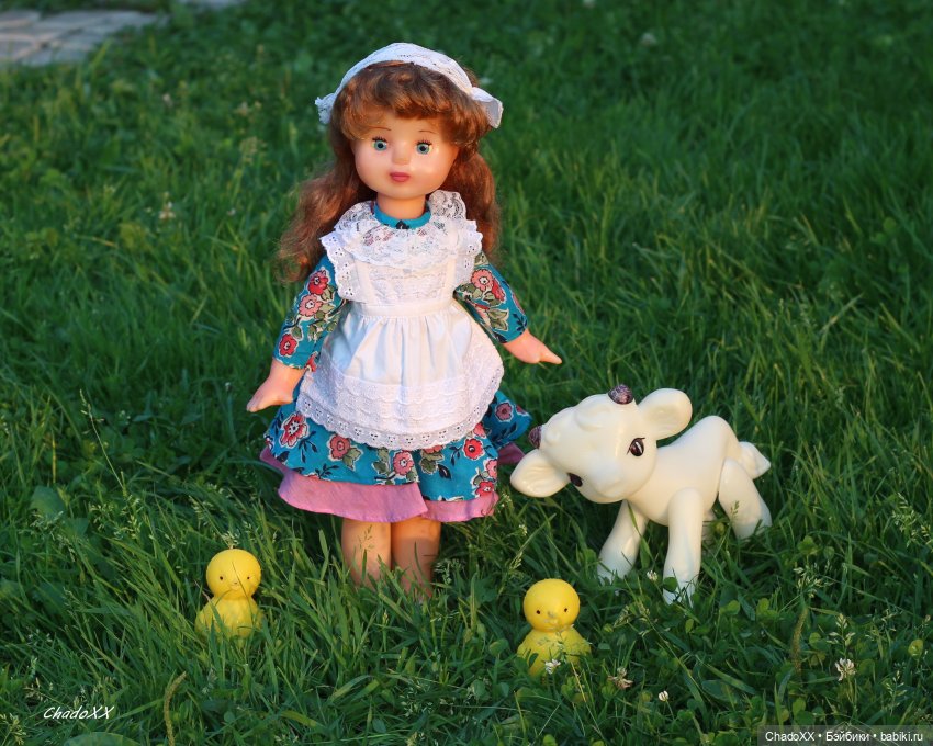 Мои куклы и игрушки из СССР - часть 2, дачные жители (фото 3)