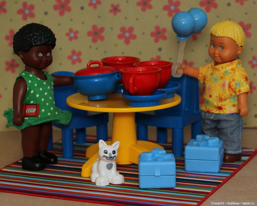 Мои лЕгушки Lego Duplo dolls - часть 2 - Большой набор и Сара (фото 10)