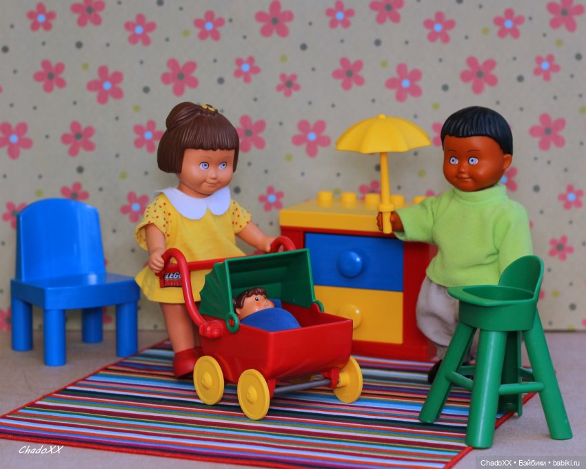 Мои лЕгушки Lego Duplo dolls - часть 2 - Большой набор и Сара (фото 7)