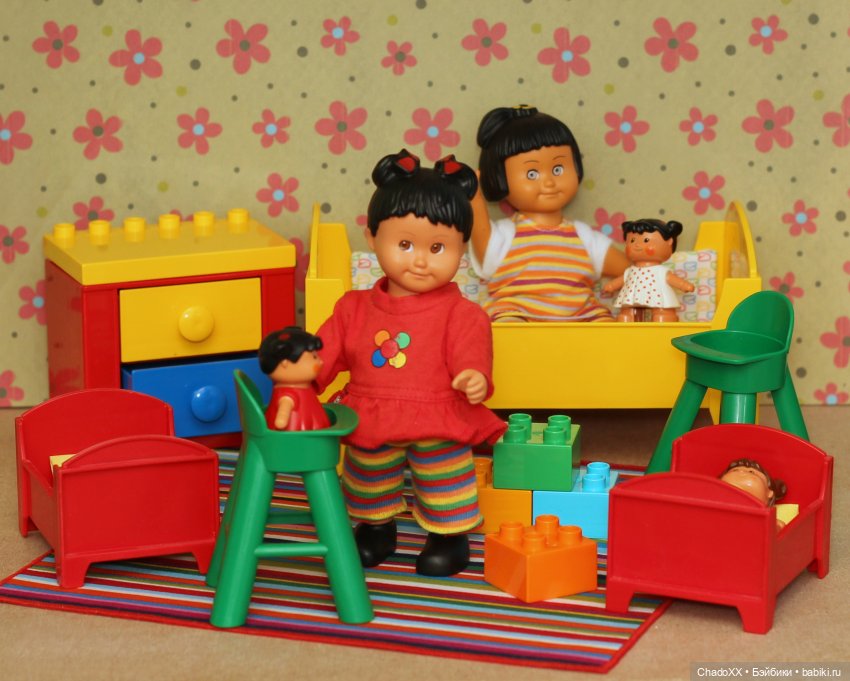 Мои лЕгушки Lego Duplo dolls - часть 2 - Большой набор и Сара (фото 8)
