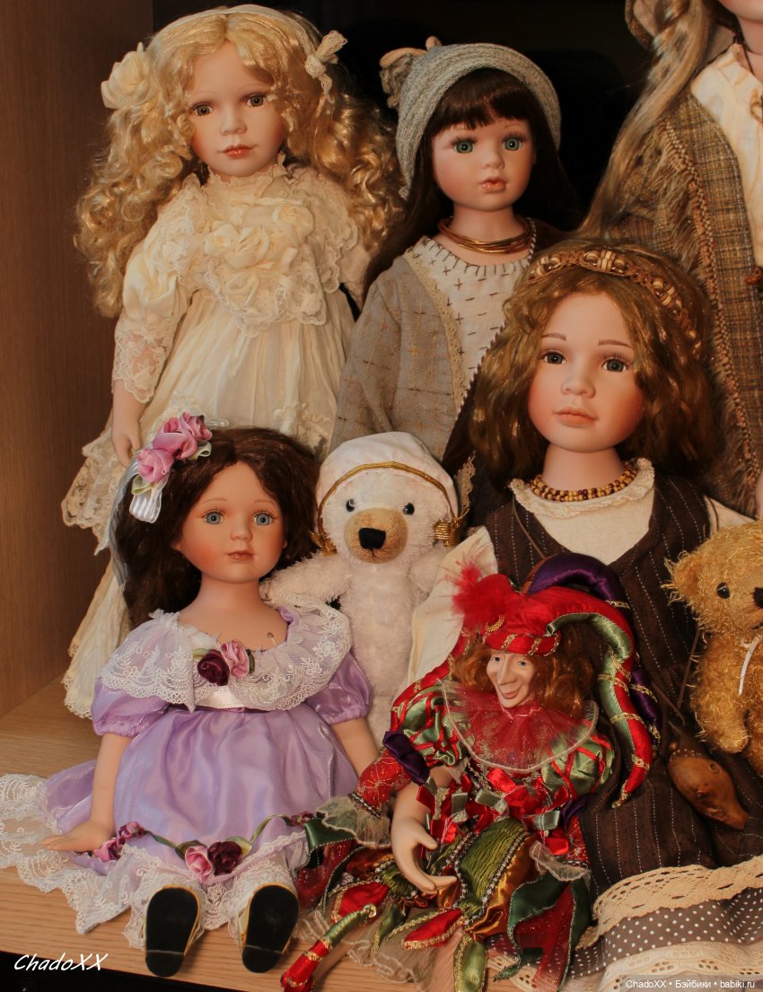 Мои фарфорочки - часть 5 — Фарфоровые куклы Remeco Collection (Ремеко): интерьерные