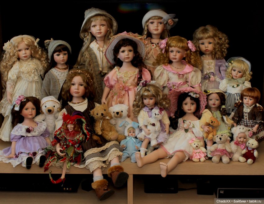 Мои фарфорочки - часть 5 — Фарфоровые куклы Remeco Collection (Ремеко): интерьерные