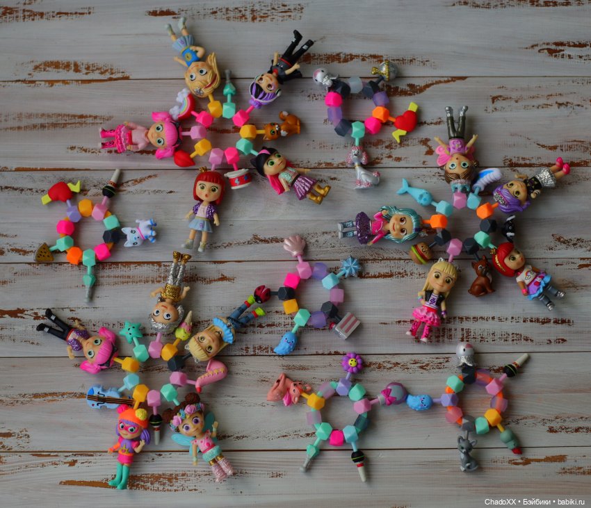 Фигурки Lil' Snaps - многовариантные микро-щелкунчики | Бэйбики Фигурки Lil' Snaps - многовариантные микро-щелкунчики