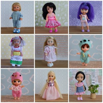 Мои новые мелкие 2025 - Еви, Кики, Такарчата и прочие