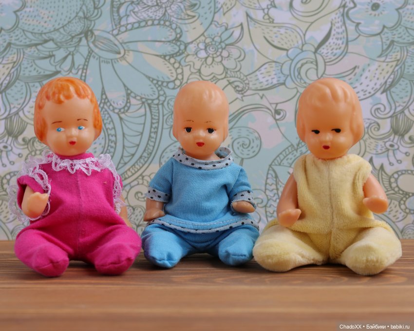 Пупсики и мини куколки СССР - кто новенький поселился у меня (фото 8)