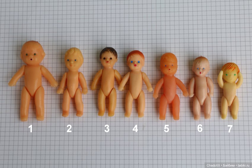Пупсики и мини куколки СССР - кто новенький поселился у меня