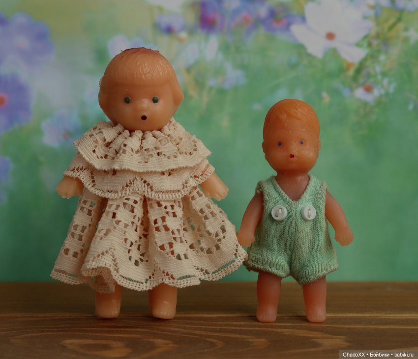 Пупсики и мини куколки СССР - кто новенький поселился у меня