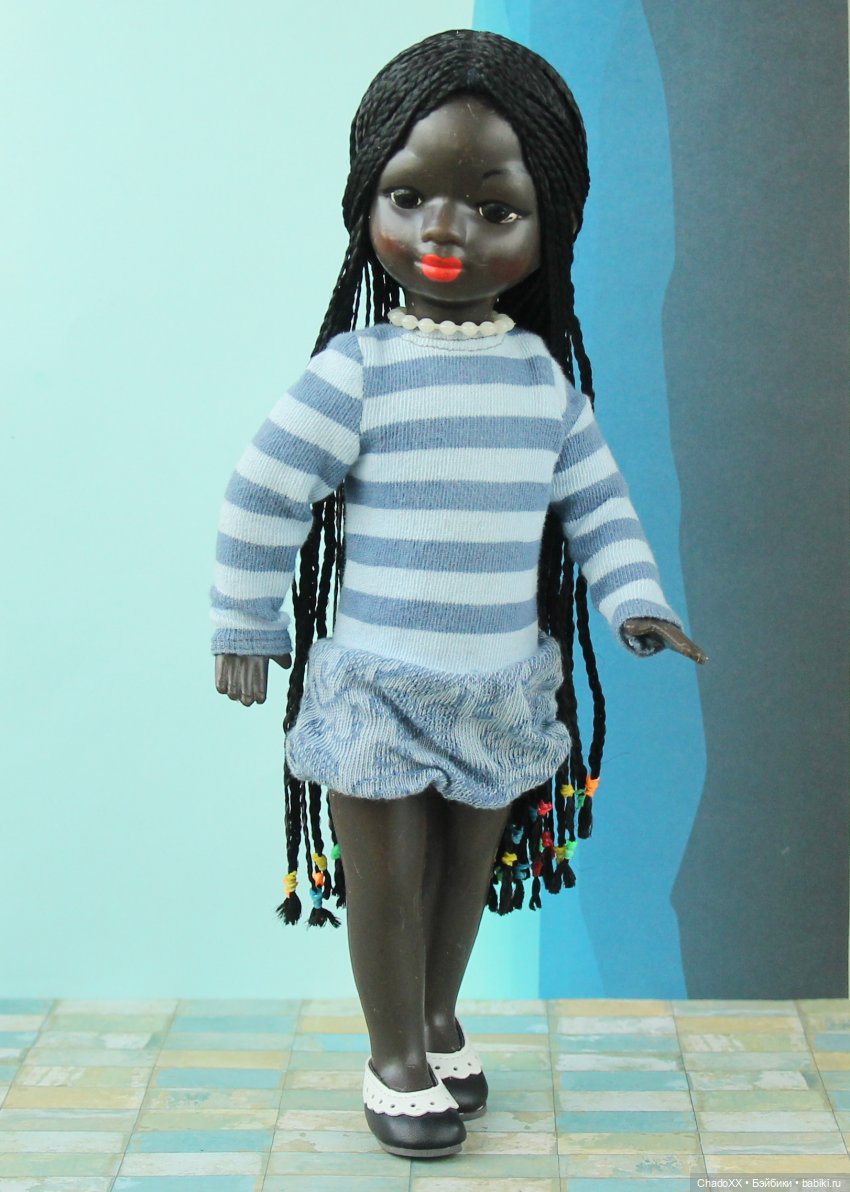 Мои куклы и игрушки из СССР - часть 5 - негритята