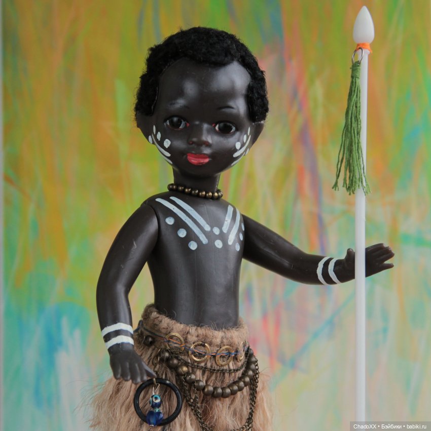 Мои куклы и игрушки из СССР - часть 5 - негритята