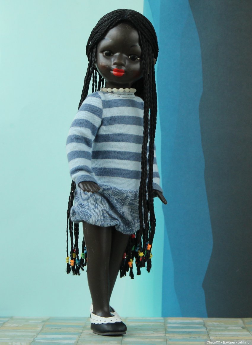 Мои куклы и игрушки из СССР - часть 5 - негритята