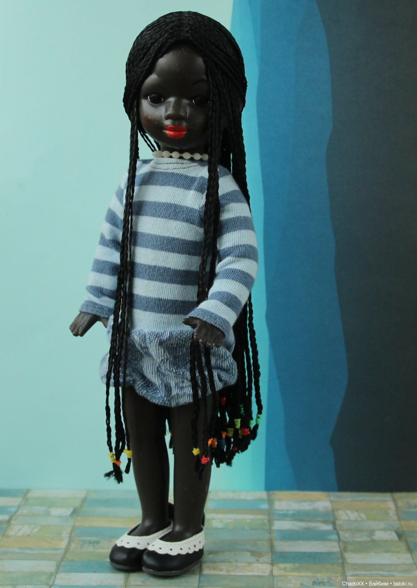 Мои куклы и игрушки из СССР - часть 5 - негритята