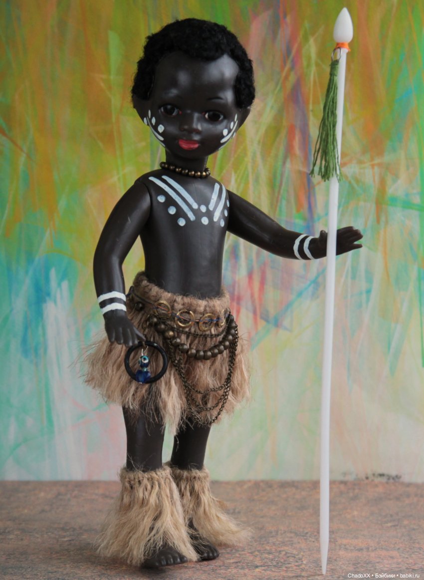 Мои куклы и игрушки из СССР - часть 5 - негритята (фото 2)