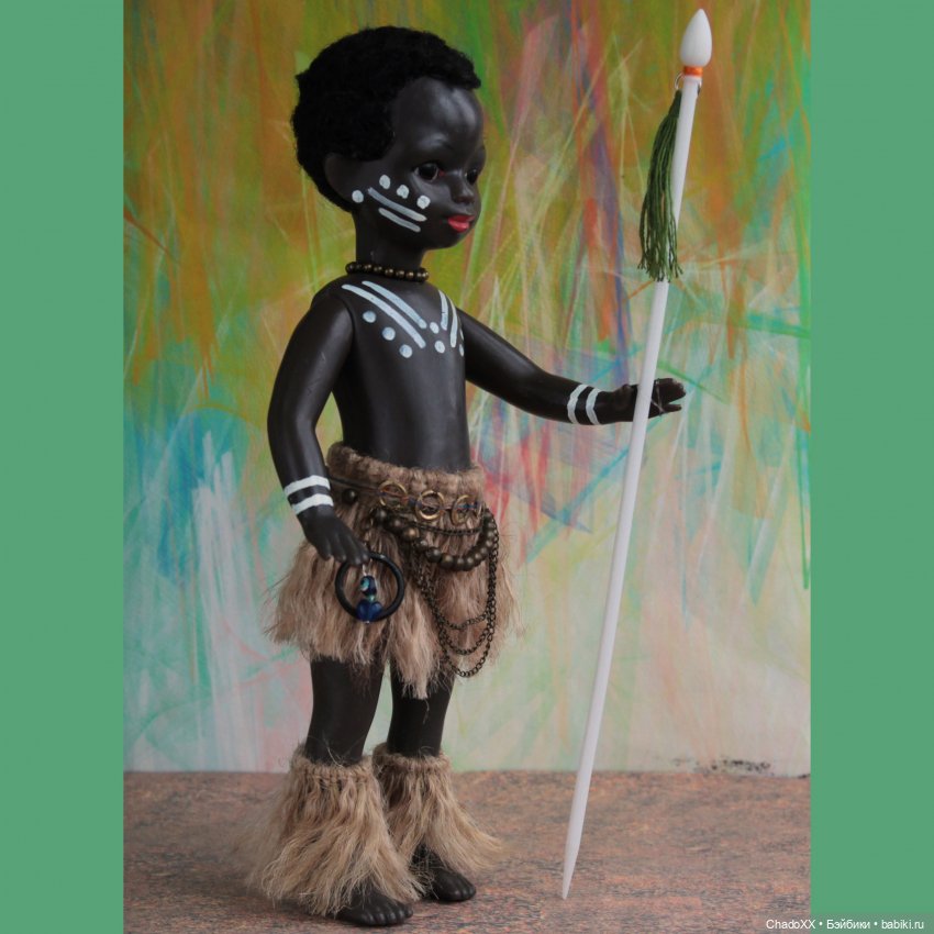 Мои куклы и игрушки из СССР - часть 5 - негритята (фото 5)