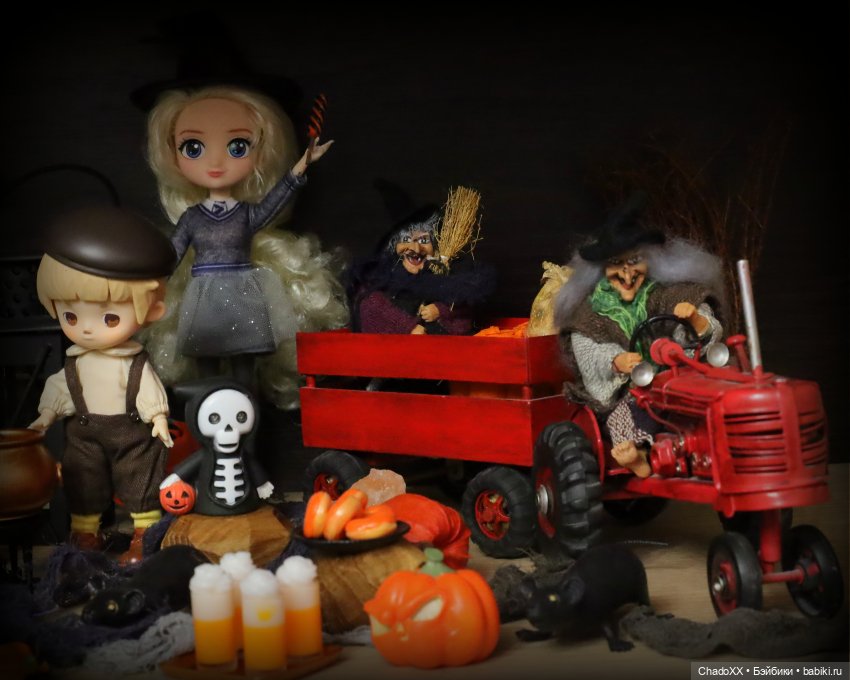 Мой кукольный Хэллоуин - часть 2