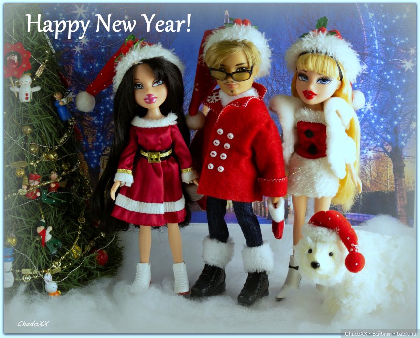 Любовь сквозь года - Новый год в моем куклохозяйстве - часть 3