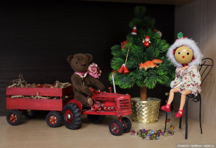 Любовь сквозь года - Новый год в моем куклохозяйстве - часть 1