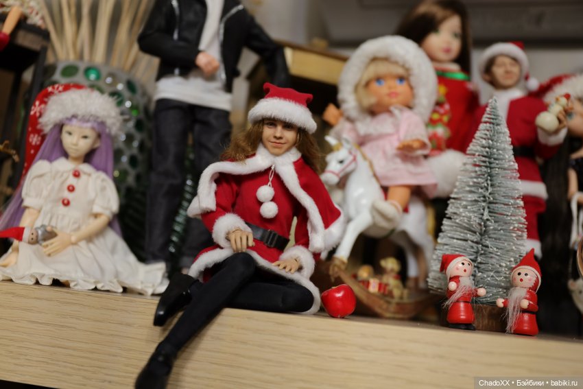 Любовь сквозь года - Новый год в моем куклохозяйстве - часть 1
