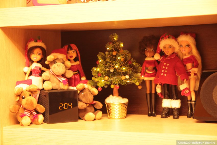 Любовь сквозь года - Новый год в моем куклохозяйстве - часть 1