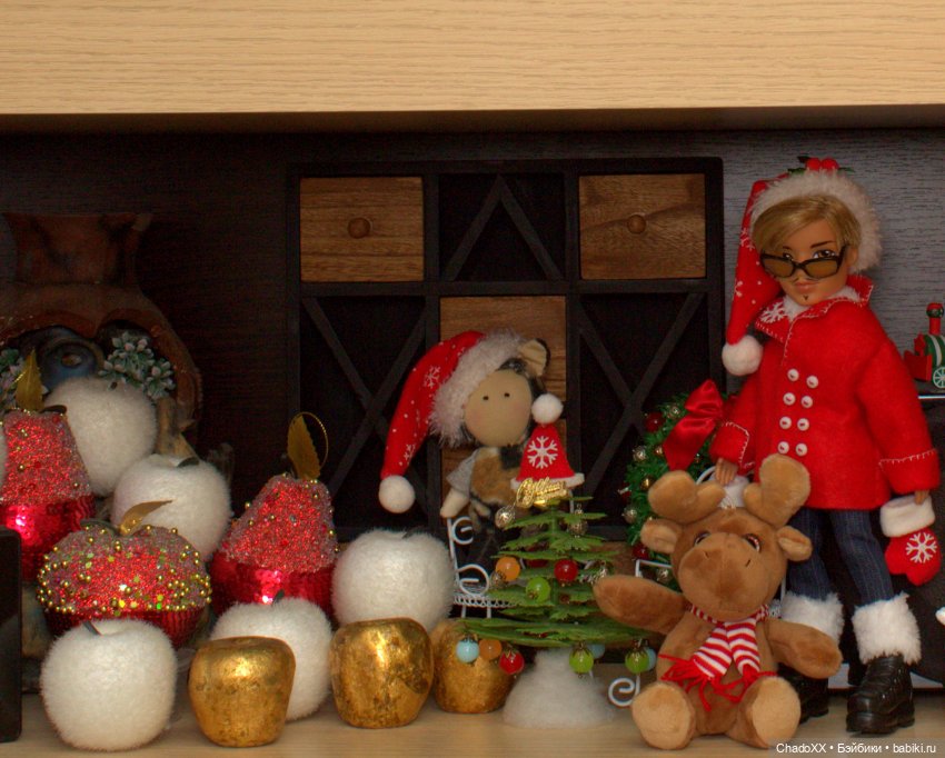 Любовь сквозь года - Новый год в моем куклохозяйстве - часть 1