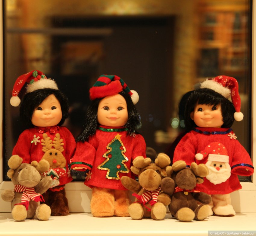 Любовь сквозь года - Новый год в моем куклохозяйстве - часть 2