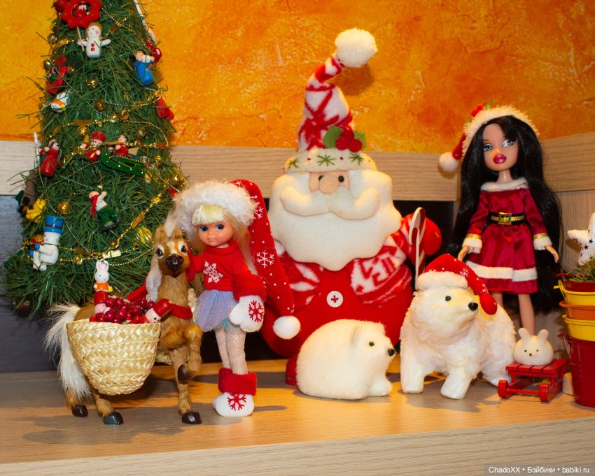 Любовь сквозь года - Новый год в моем куклохозяйстве - часть 1