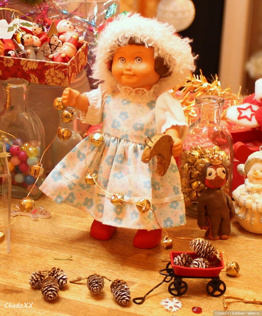 Любовь сквозь года - Новый год в моем куклохозяйстве - часть 3