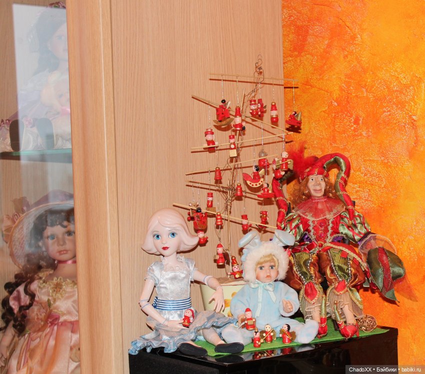 Любовь сквозь года - Новый год в моем куклохозяйстве - часть 1