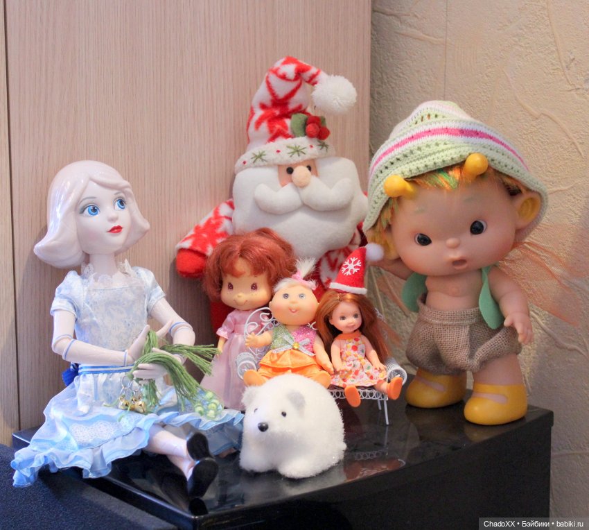 Любовь сквозь года - Новый год в моем куклохозяйстве - часть 1