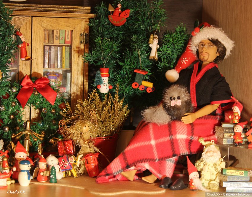 Любовь сквозь года - Новый год в моем куклохозяйстве - часть 3