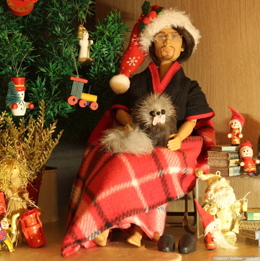 Любовь сквозь года - Новый год в моем куклохозяйстве - часть 3