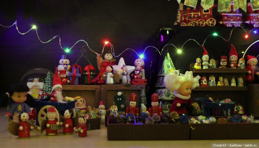 Любовь сквозь года - Новый год в моем куклохозяйстве - часть 3