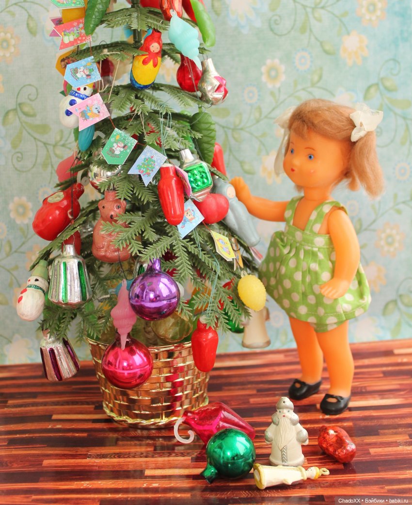 Любовь сквозь года - Новый год в моем куклохозяйстве - часть 3