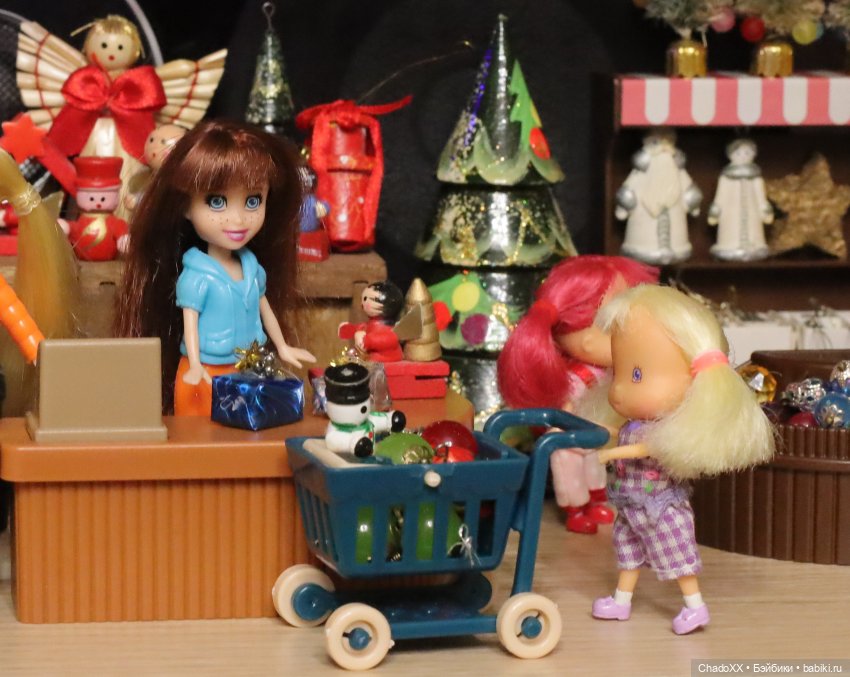 Любовь сквозь года - Новый год в моем куклохозяйстве - часть 3