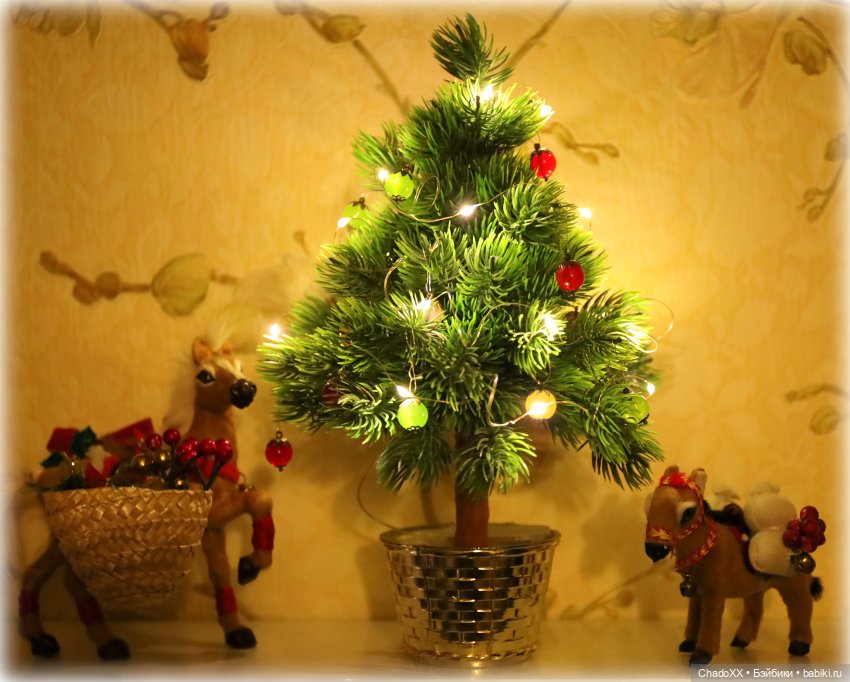 Любовь сквозь года - Новый год в моем куклохозяйстве - часть 3