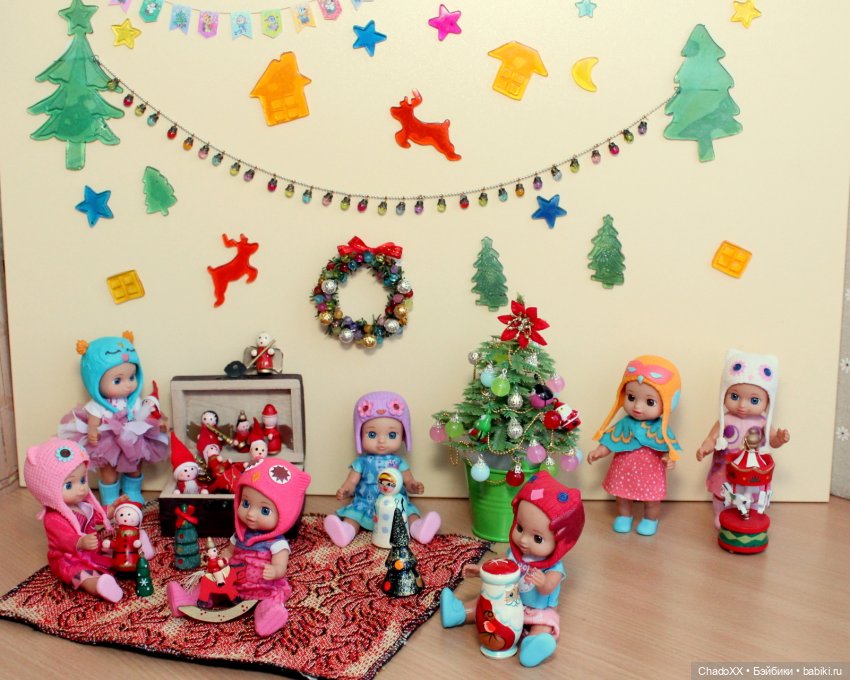 Любовь сквозь года - Новый год в моем куклохозяйстве - часть 3