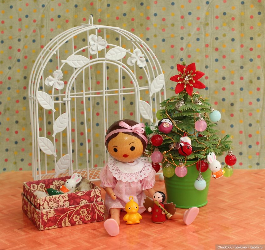 Любовь сквозь года - Новый год в моем куклохозяйстве - часть 3
