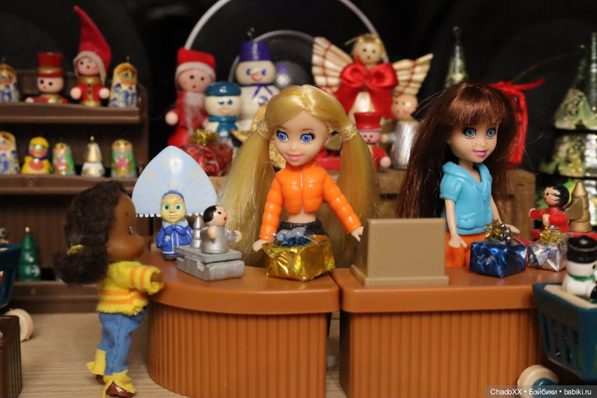Любовь сквозь года - Новый год в моем куклохозяйстве - часть 3