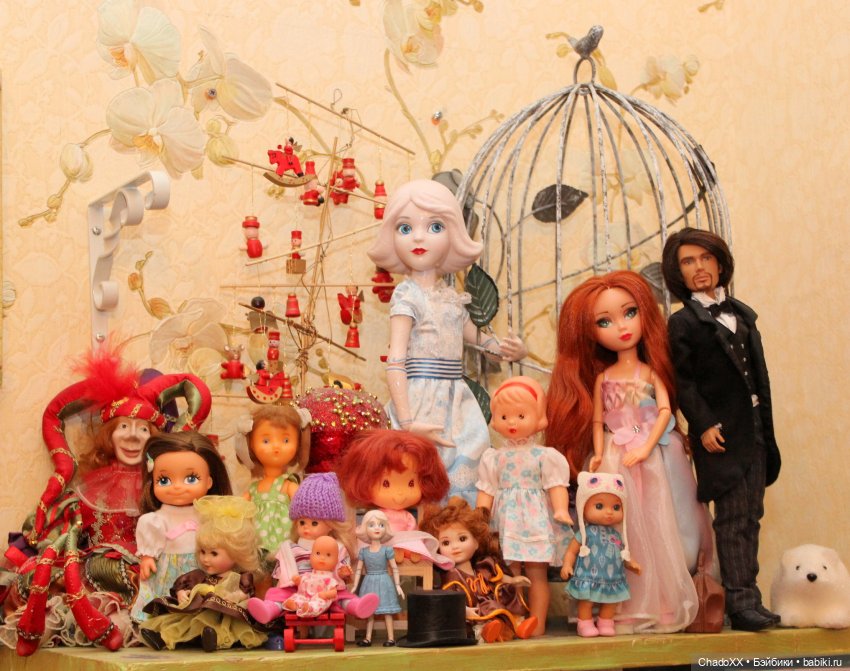 Любовь сквозь года - Новый год в моем куклохозяйстве - часть 1