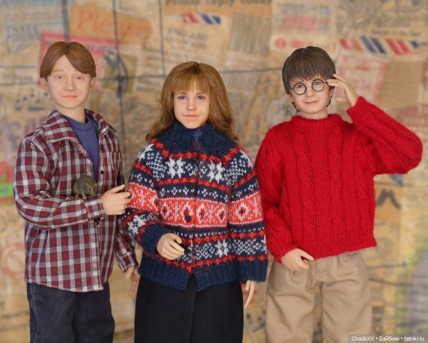 Мои экшены - часть 1 - Золотое трио: Гарри и Ко